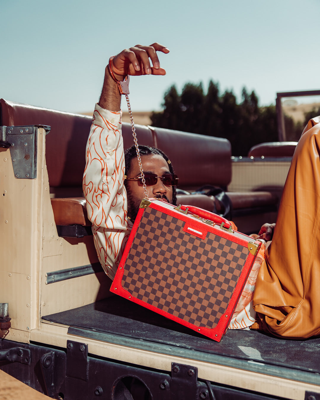 SPRAYGROUND All Or Nothing Sharks In Paris Attaché Handcuff Briefcase — product image 4