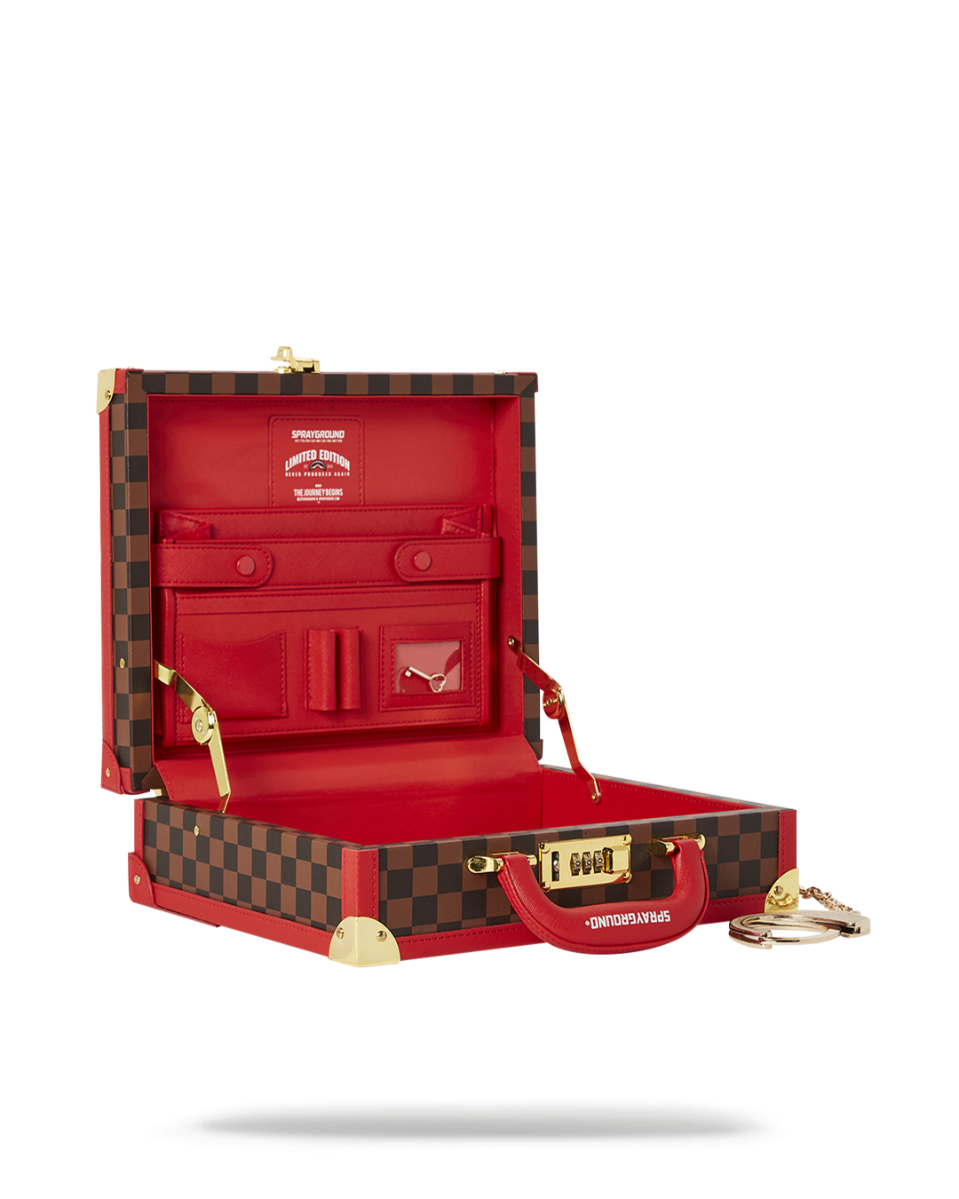 SPRAYGROUND All Or Nothing Sharks In Paris Attaché Handcuff Briefcase — product image 12