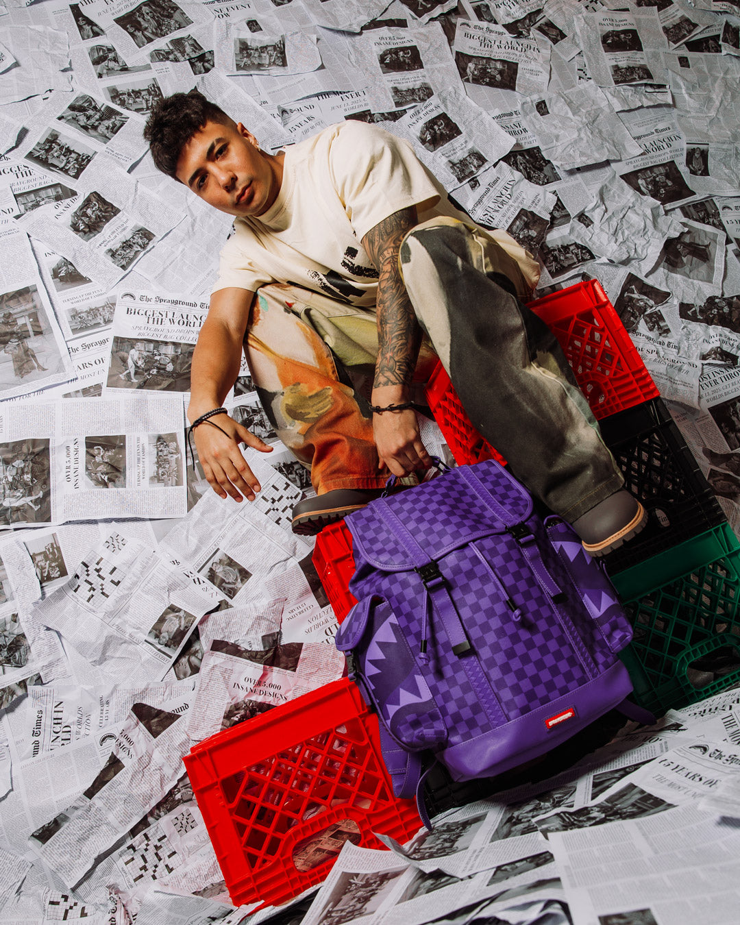 SPRAYGROUND All Systems Go Monte Carlo Backpack — product image 4