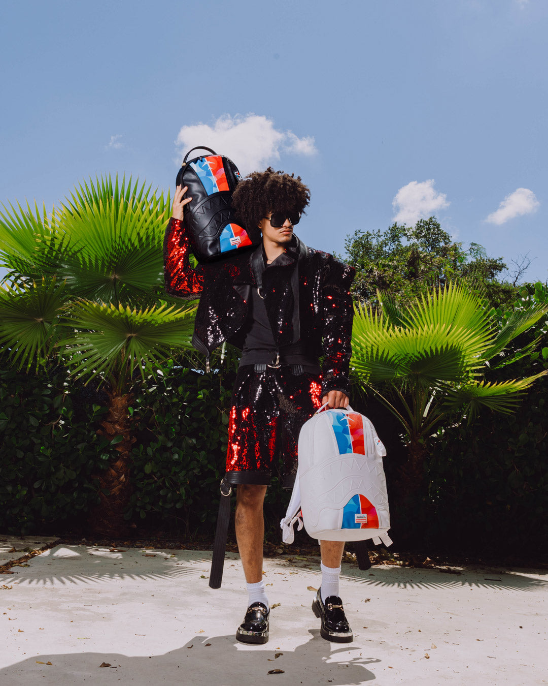 SPRAYGROUND American Airlines Maximum Altitude Backpack (White) — product image 4