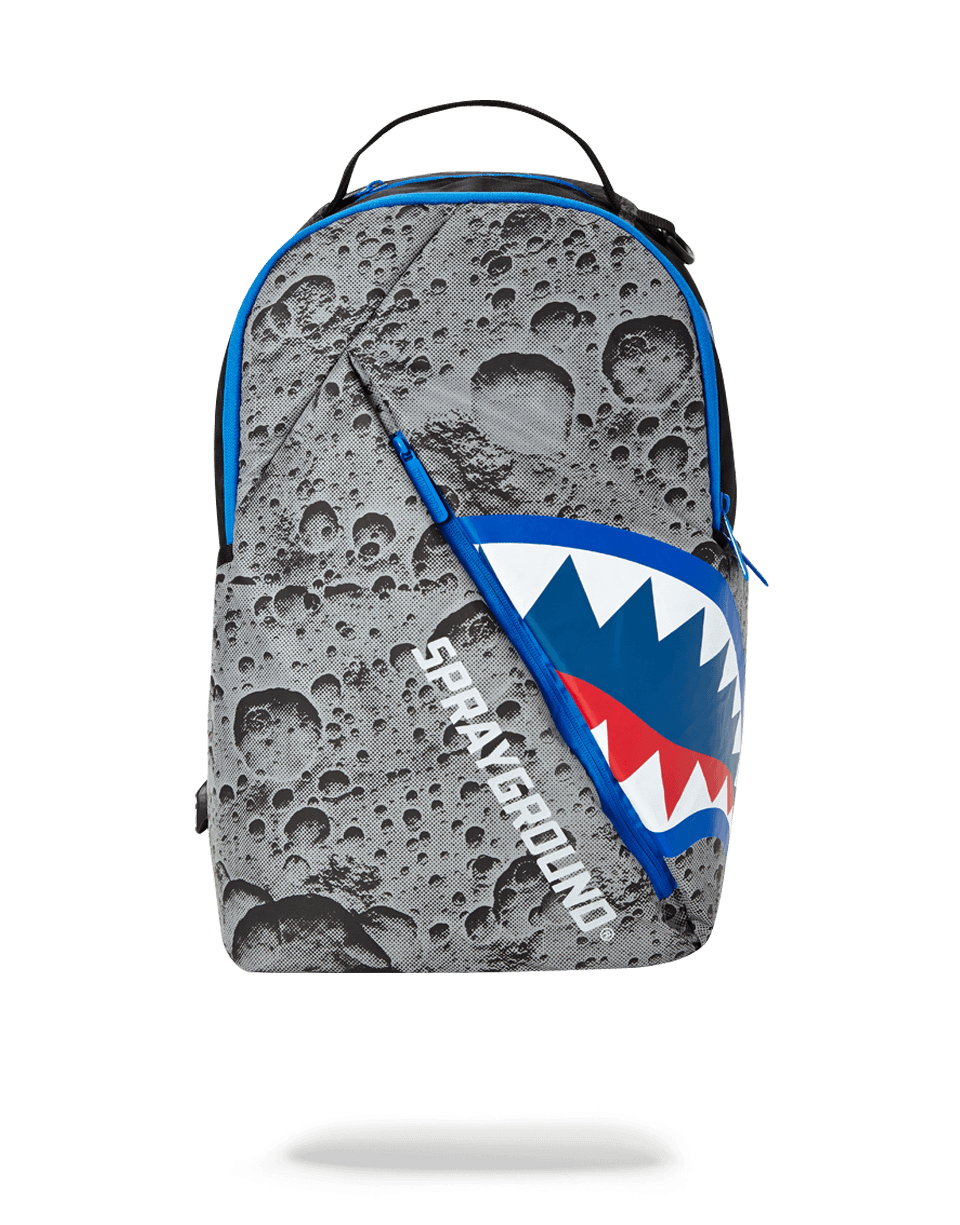 SPRAYGROUND Angled Reflective Shark (Space Shot) Backpack — product image 1
