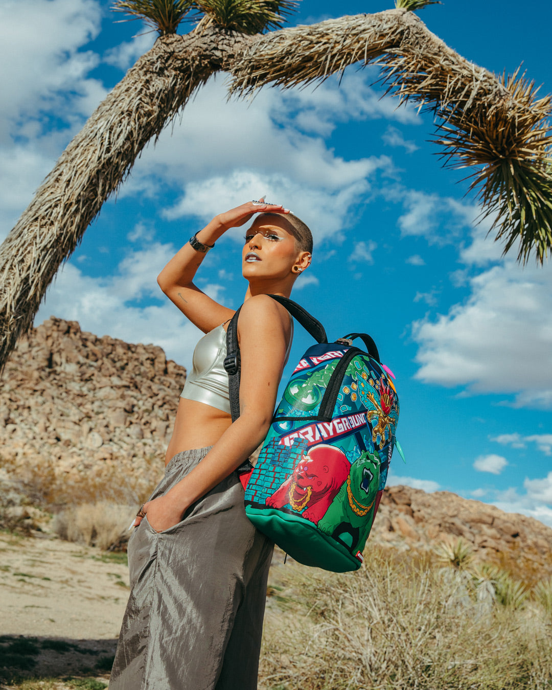 SPRAYGROUND Astro Timewarp Backpack (DLXV) — product image 4