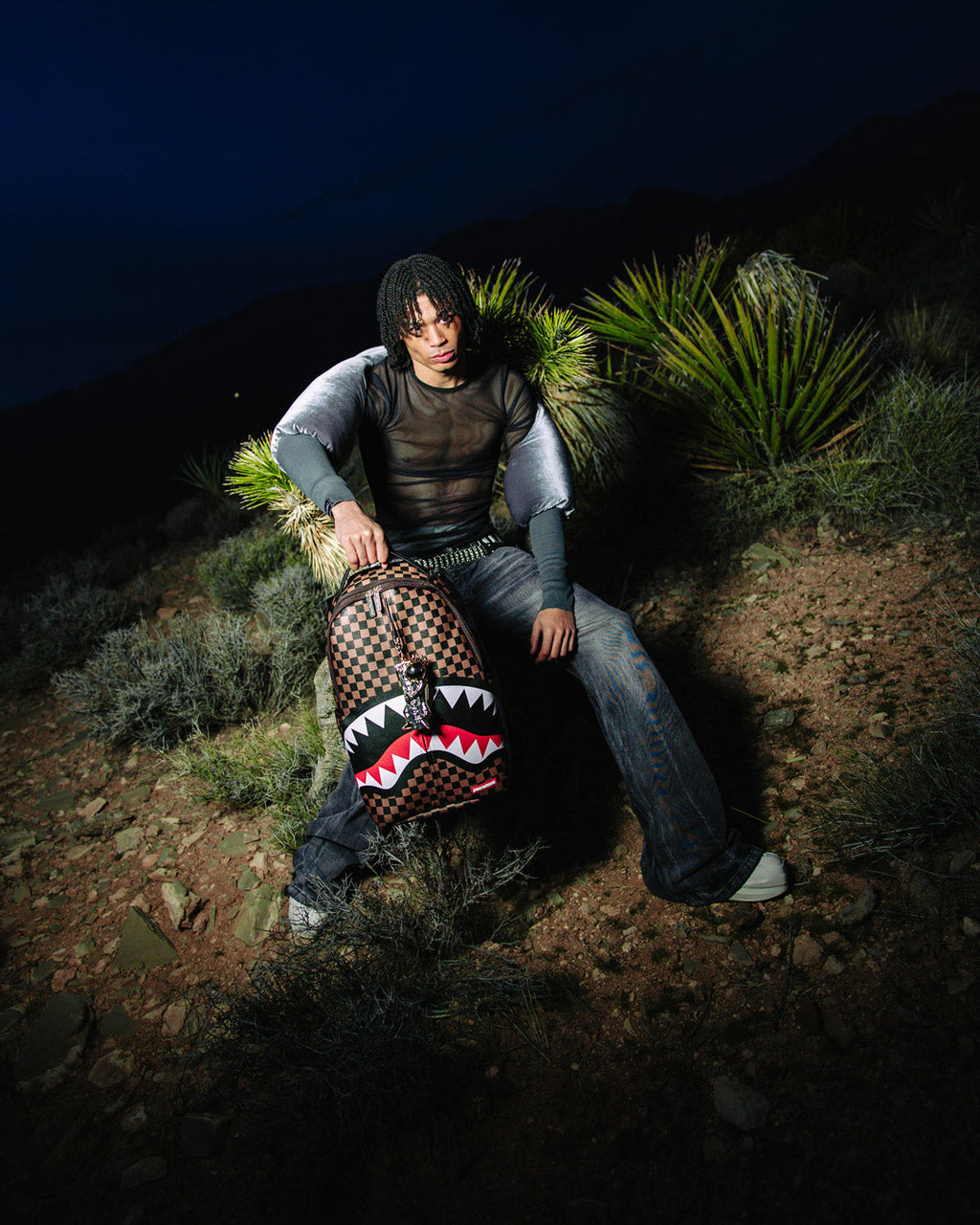 SPRAYGROUND Astromane As The World's Largest Zipper Pulley Backpack — product image 2