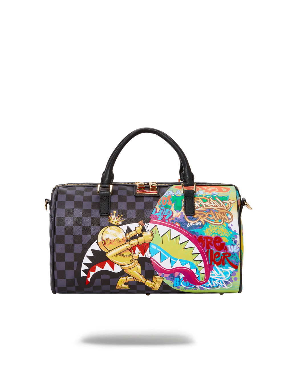 SPRAYGROUND Astromane Sharks In Space Mini Duffle — product image 1