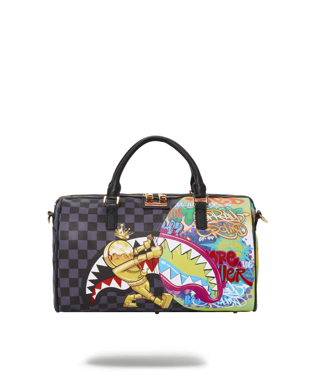 SPRAYGROUND Astromane Sharks In Space Mini Duffle — product image 1