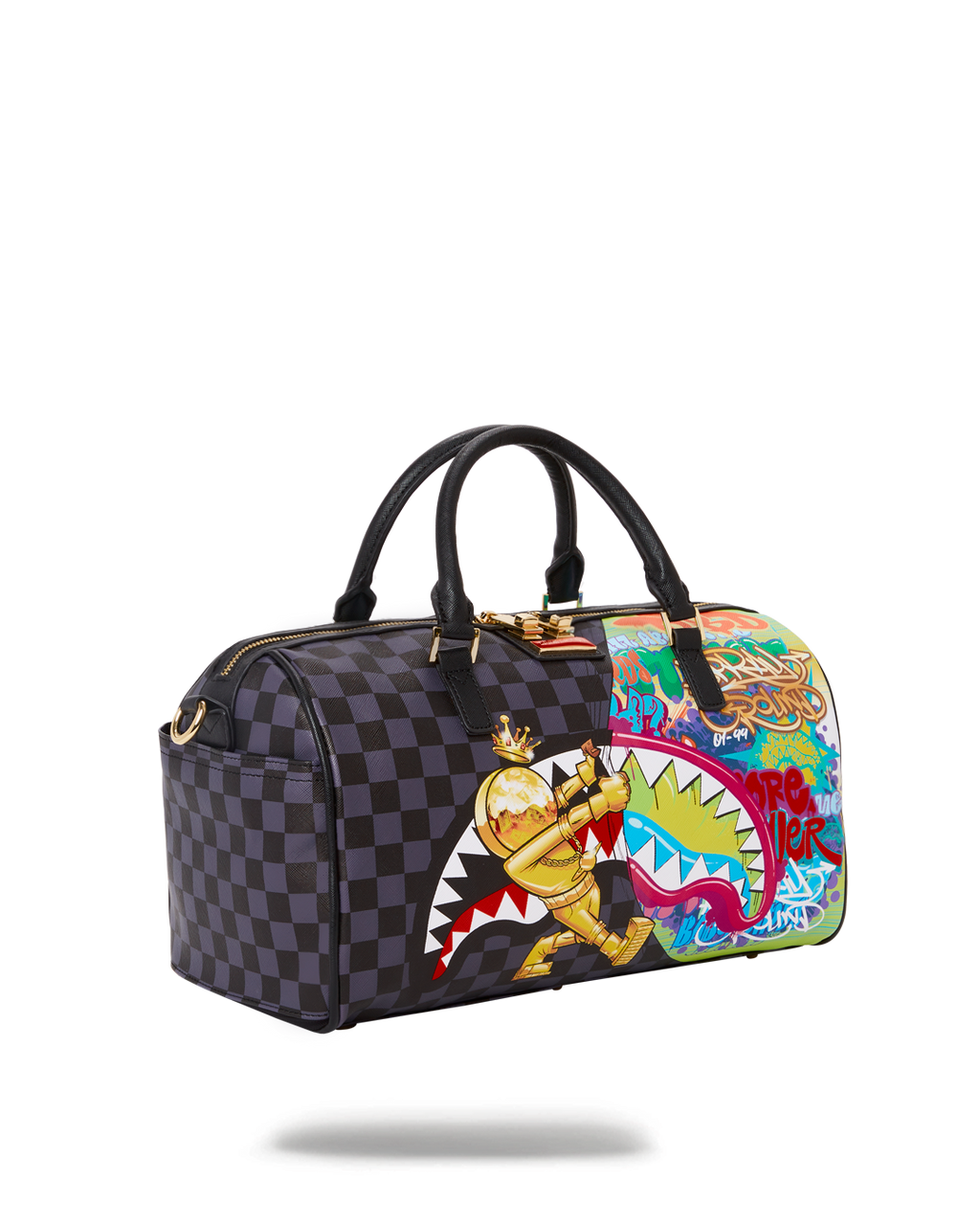 SPRAYGROUND Astromane Sharks In Space Mini Duffle — product image 3