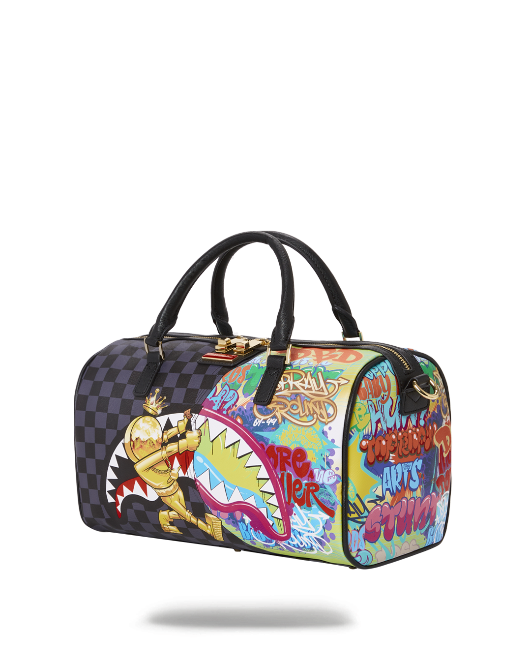 SPRAYGROUND Astromane Sharks In Space Mini Duffle — product image 7