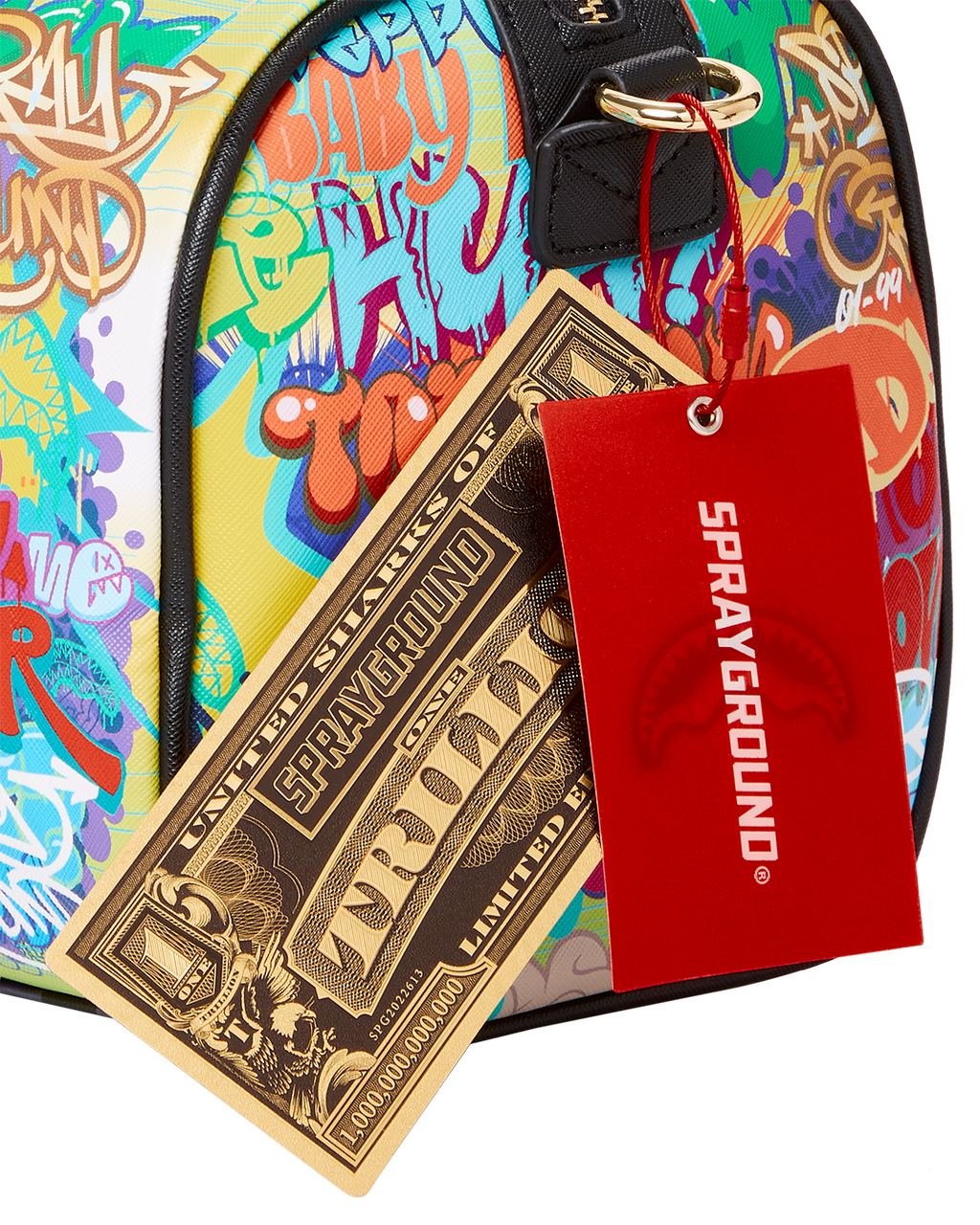 SPRAYGROUND Astromane Sharks In Space Mini Duffle — product image 11