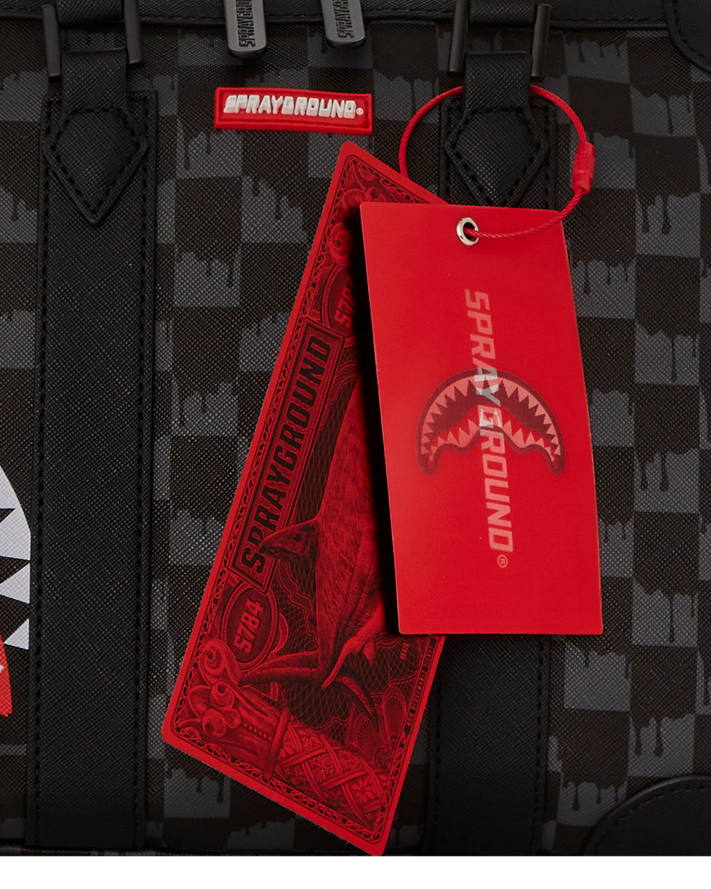 SPRAYGROUND Atomic Vapor Pyramid Mini Duffle — product image 11