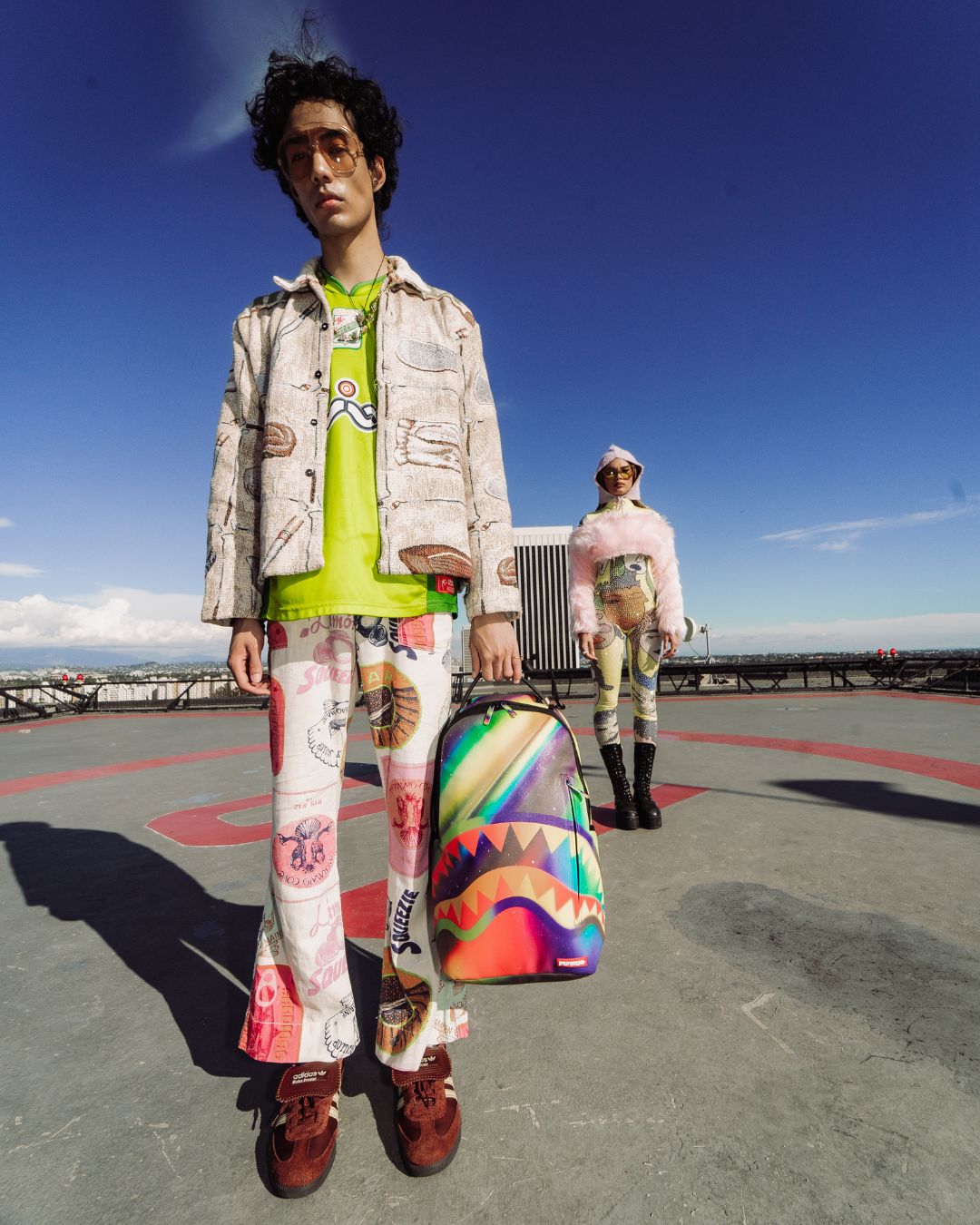 SPRAYGROUND Aurora Borealis DLXSV Backpack — product image 2