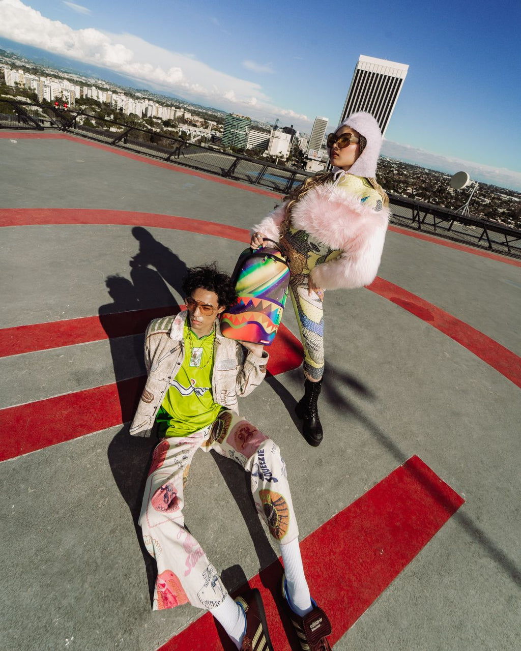 SPRAYGROUND Aurora Borealis DLXSV Backpack — product image 4