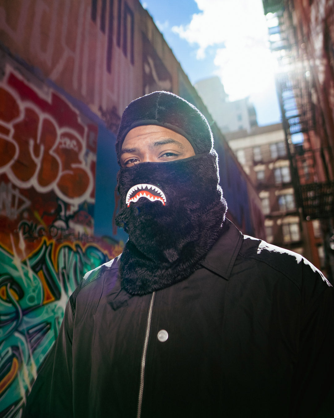 SPRAYGROUND Balaclava Ski Mask Shark — product image 2