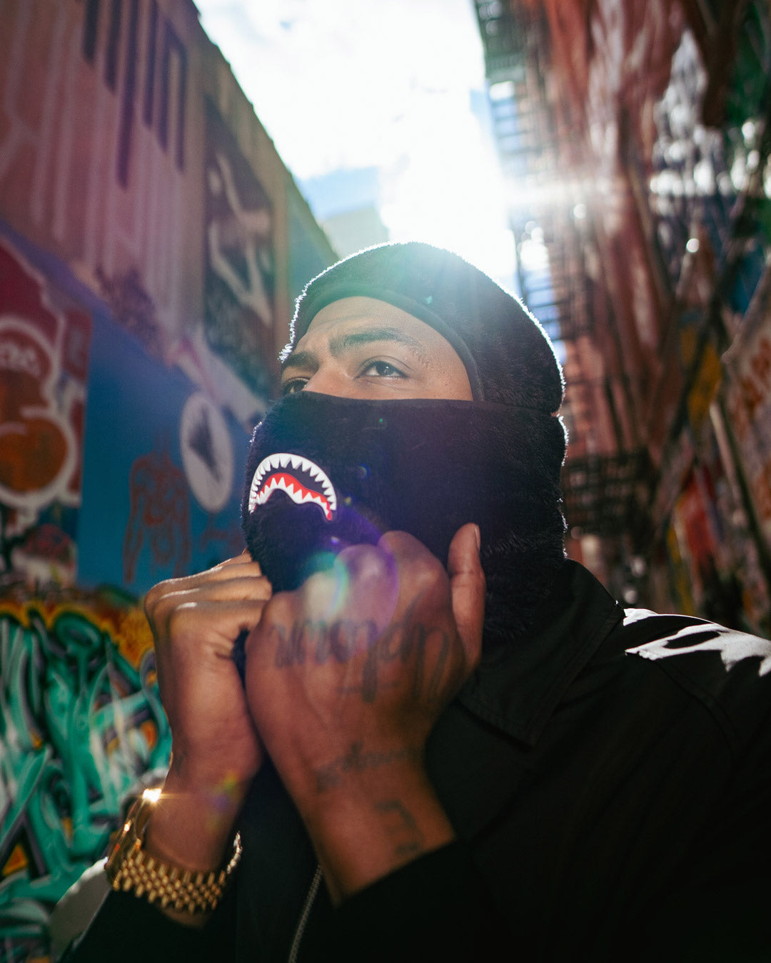 SPRAYGROUND Balaclava Ski Mask Shark — product image 4