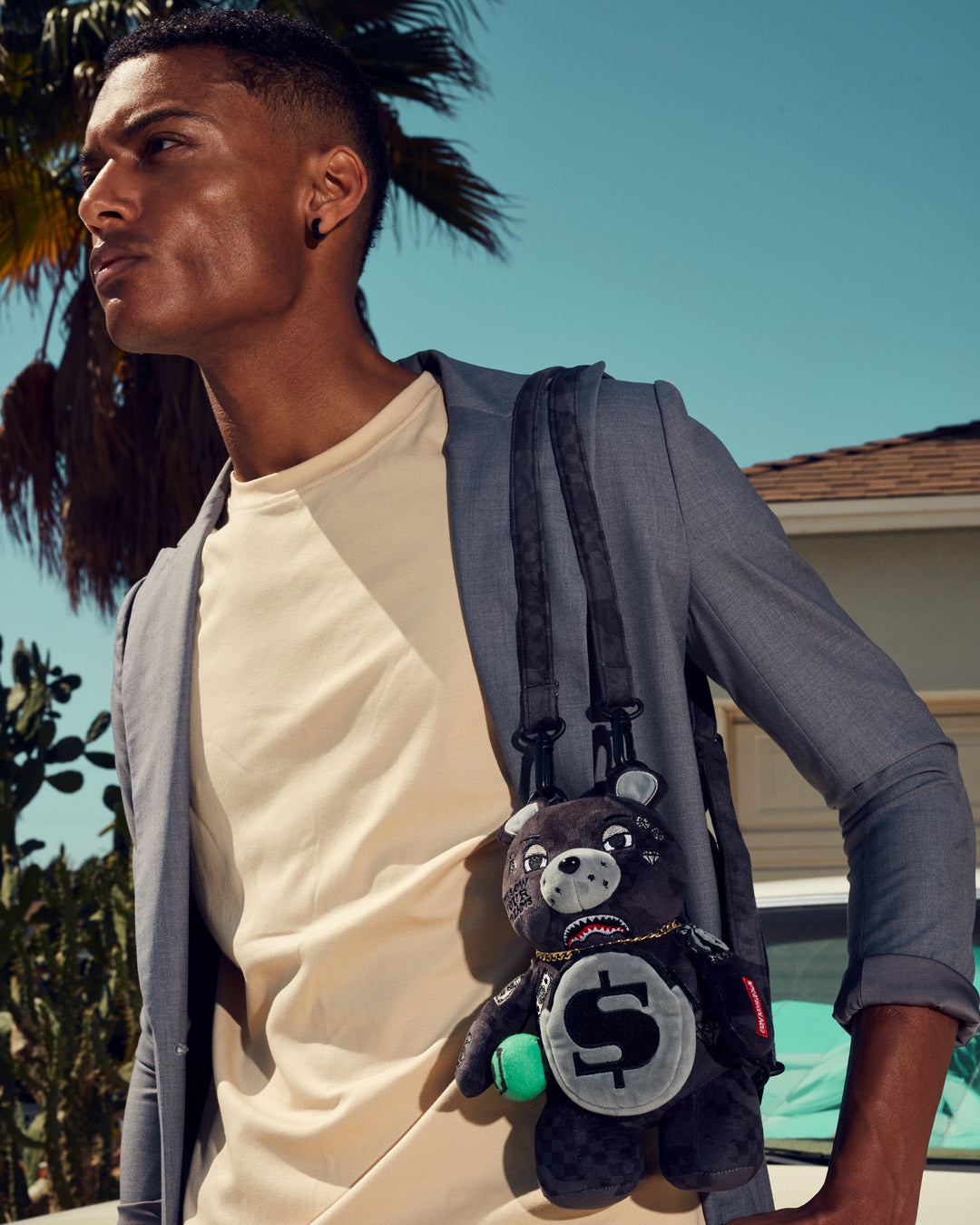 SPRAYGROUND Bear Cub Backpack - 3Am Never Sleep — product image 2
