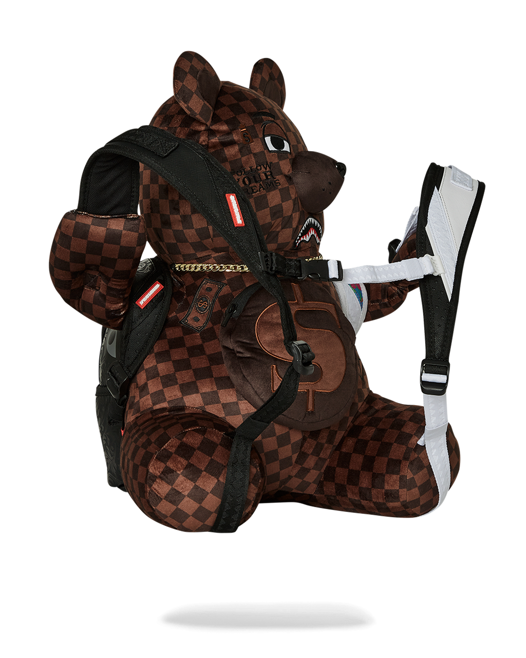 SPRAYGROUND Bear Wearing Backpack As A Backpack — product image 3
