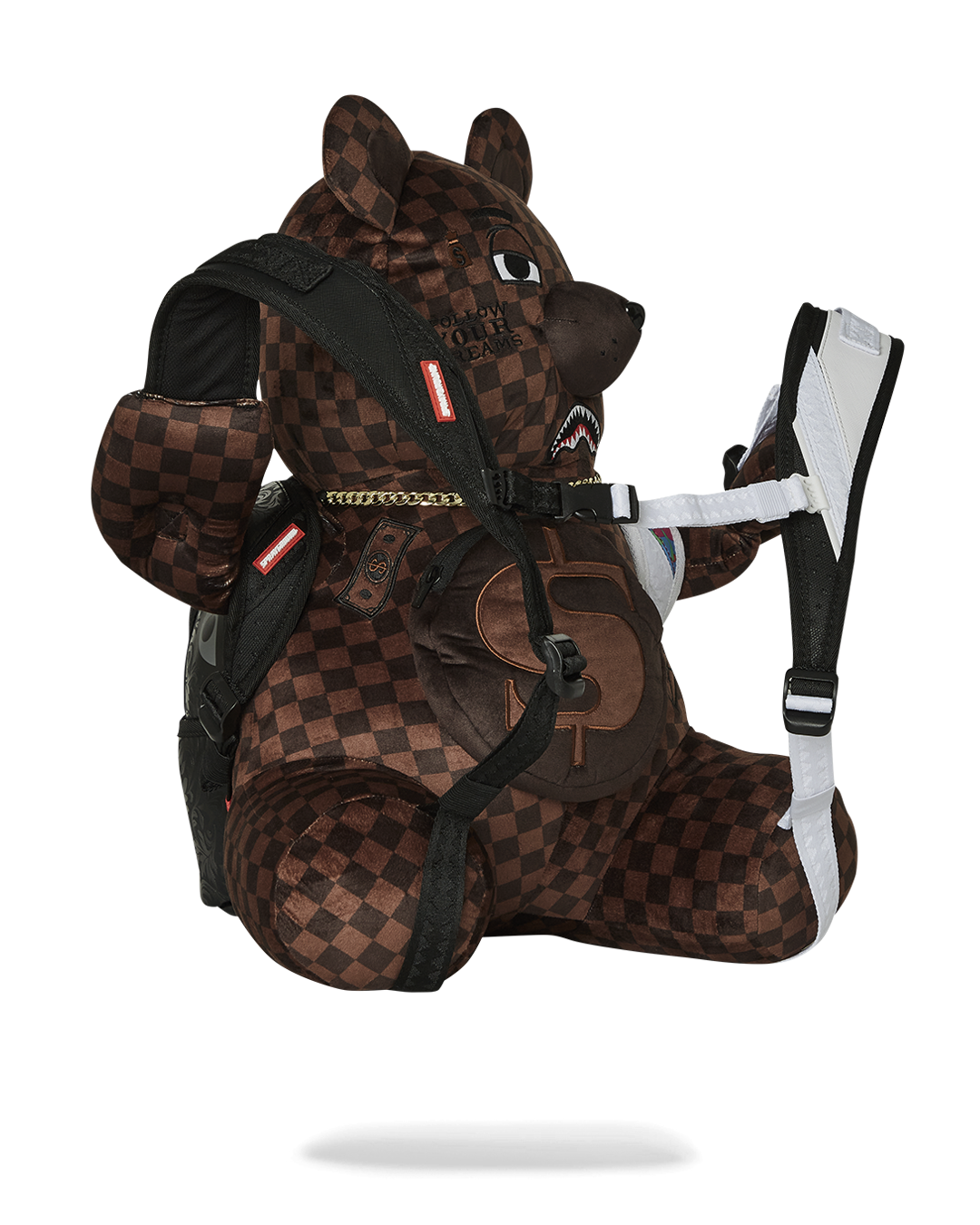 SPRAYGROUND Bear Wearing Backpack As A Backpack — product image 3