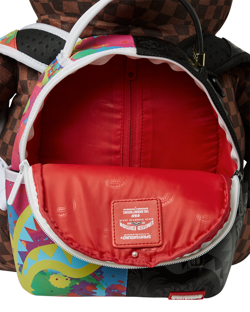 SPRAYGROUND Bear Wearing Backpack As A Backpack — product image 13