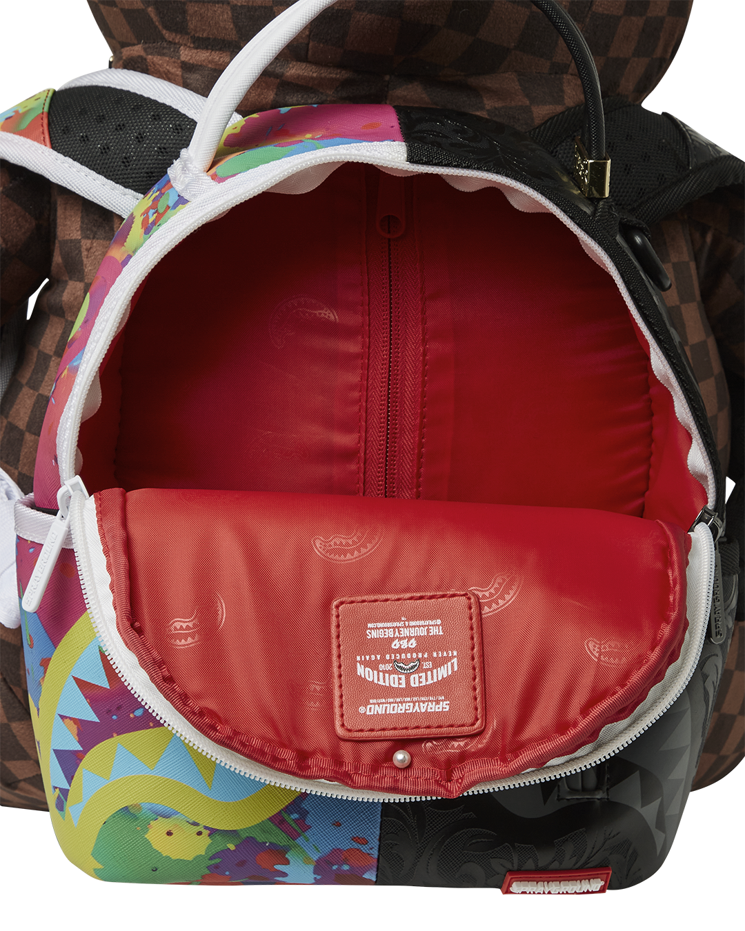 SPRAYGROUND Bear Wearing Backpack As A Backpack — product image 13