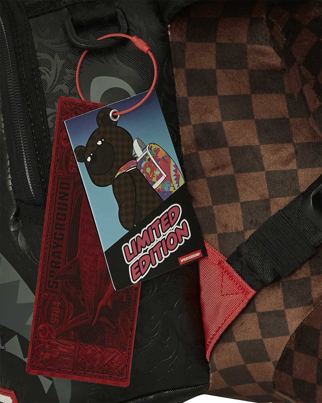 SPRAYGROUND Bear Wearing Backpack As A Backpack — product image 14