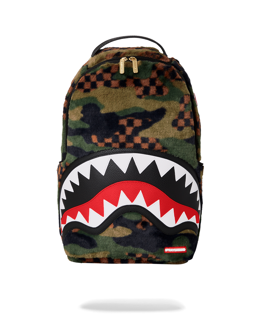 SPRAYGROUND Big Sky Fur Shark Backpack — product image 1