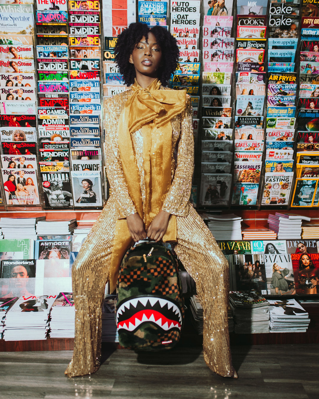 SPRAYGROUND Big Sky Fur Shark Backpack — product image 2