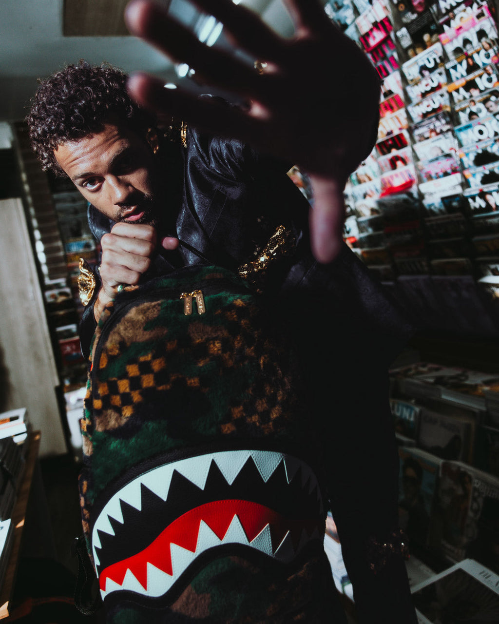 SPRAYGROUND Big Sky Fur Shark Backpack — product image 12