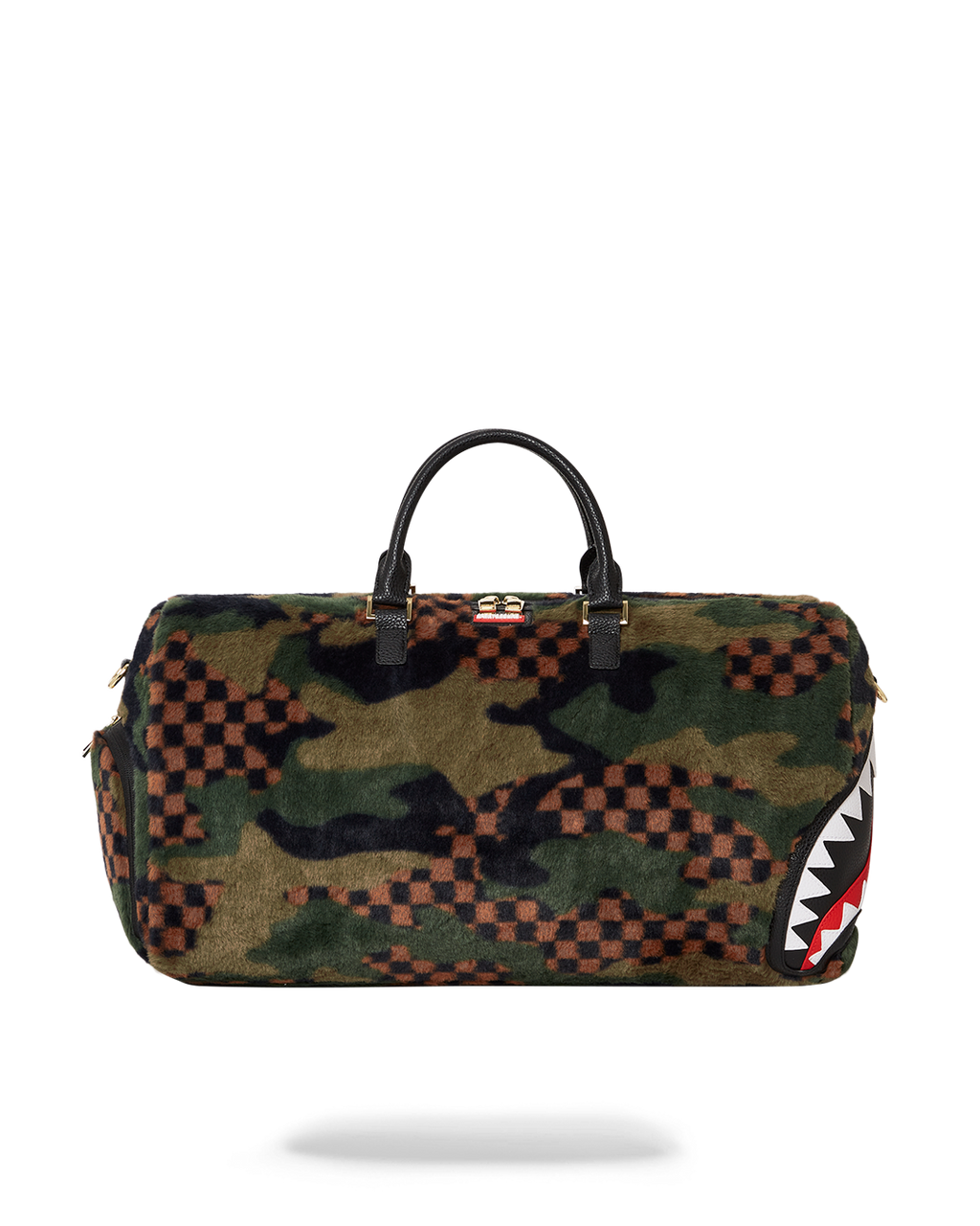 SPRAYGROUND Big Sky Fur Shark Duffle — product image 1