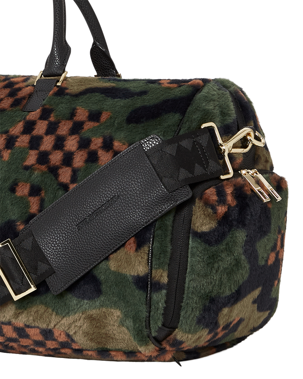 SPRAYGROUND Big Sky Fur Shark Duffle — product image 9