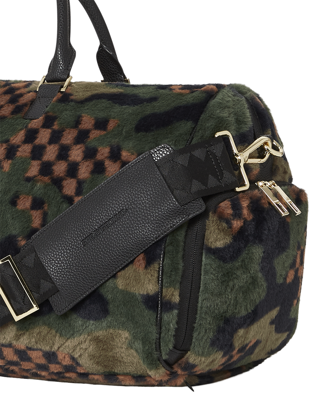 SPRAYGROUND Big Sky Fur Shark Duffle — product image 9