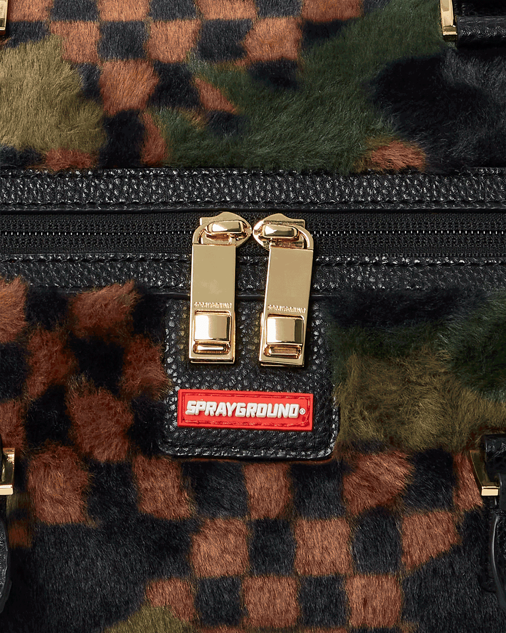 SPRAYGROUND Big Sky Fur Shark Duffle — product image 11