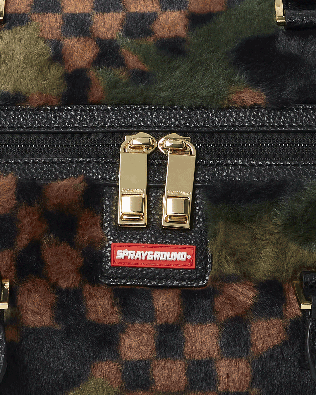 SPRAYGROUND Big Sky Fur Shark Duffle — product image 11