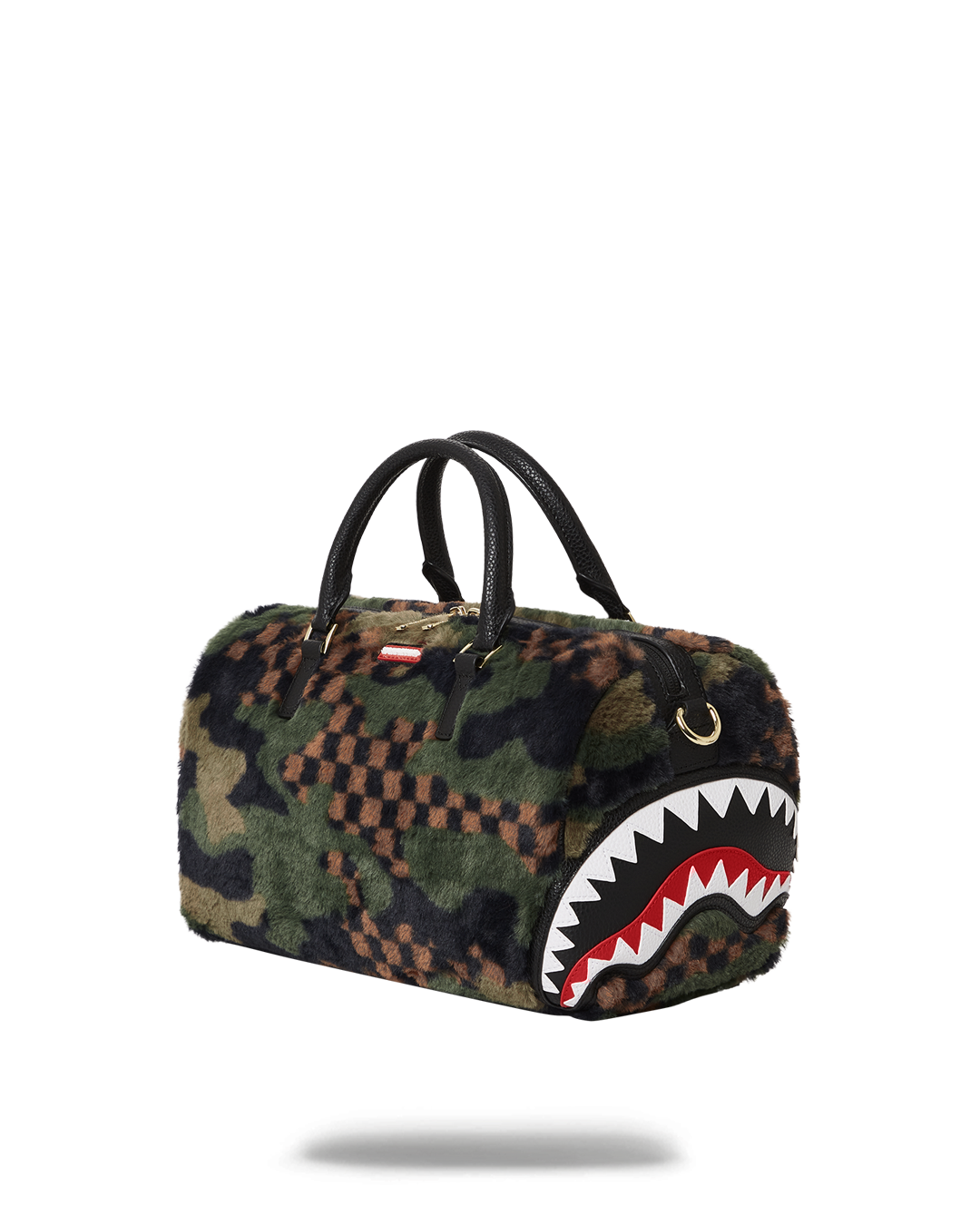 SPRAYGROUND Big Sky Fur Shark Mini Duffle — product image 5