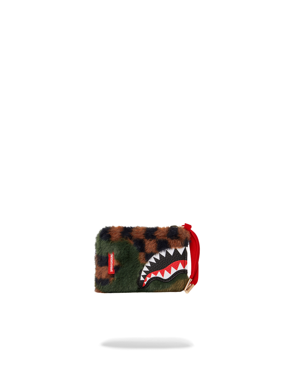 SPRAYGROUND Big Sky Fur Shark Wallet — product image 1