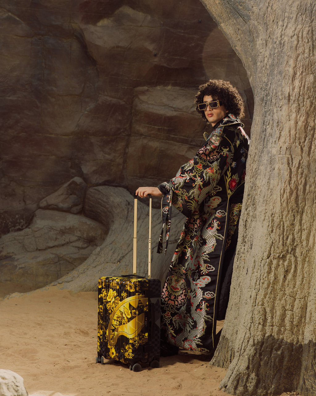 SPRAYGROUND Billionaire Bloom Carry-On Luggage — product image 4