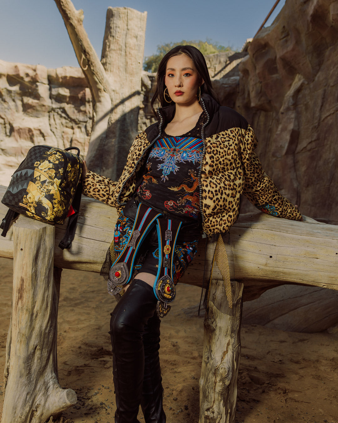 SPRAYGROUND Billionaire Bloom Savage Backpack — product image 2