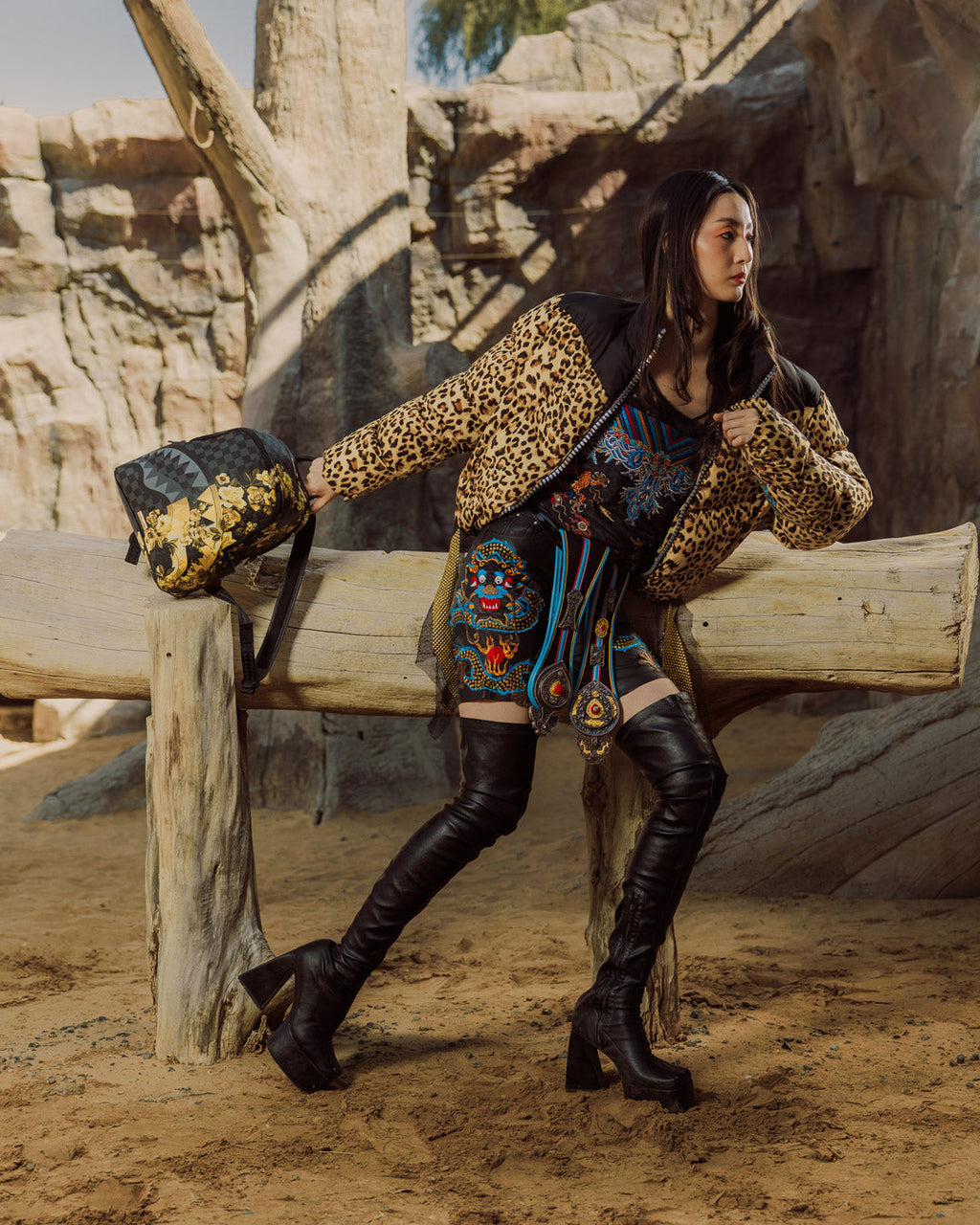 SPRAYGROUND Billionaire Bloom Savage Backpack — product image 4