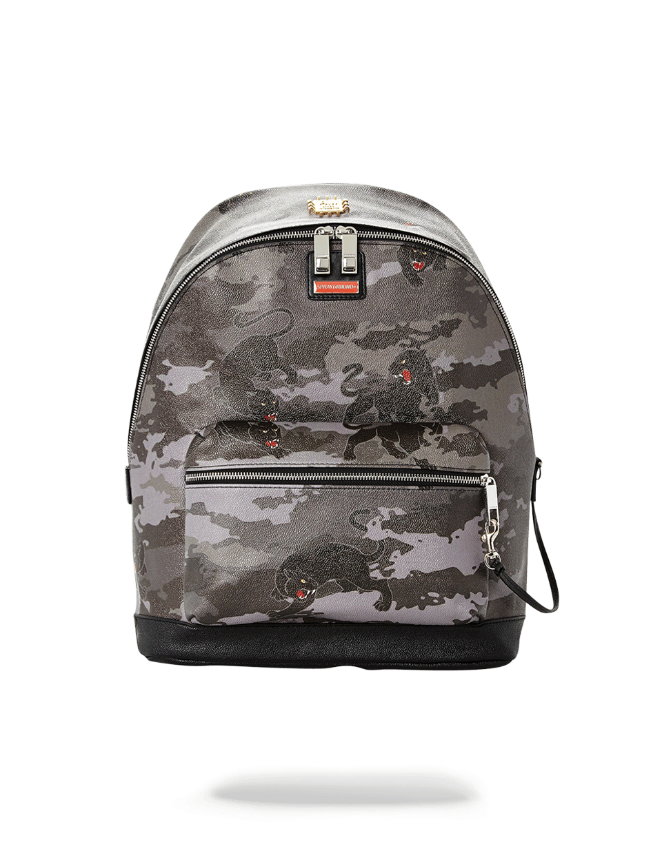 SPRAYGROUND Black Panthera Camo Emperor Backpack — product image 1