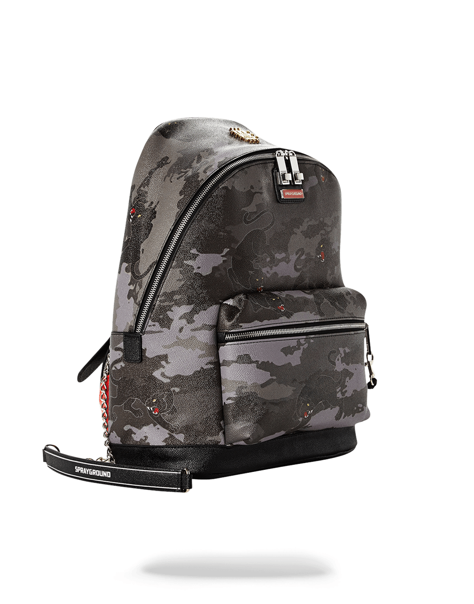 SPRAYGROUND Black Panthera Camo Emperor Backpack — product image 3