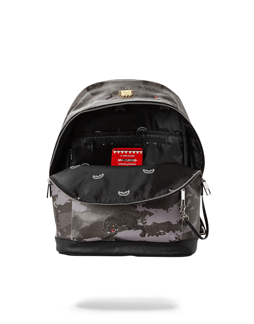 SPRAYGROUND Black Panthera Camo Emperor Backpack — product image 4