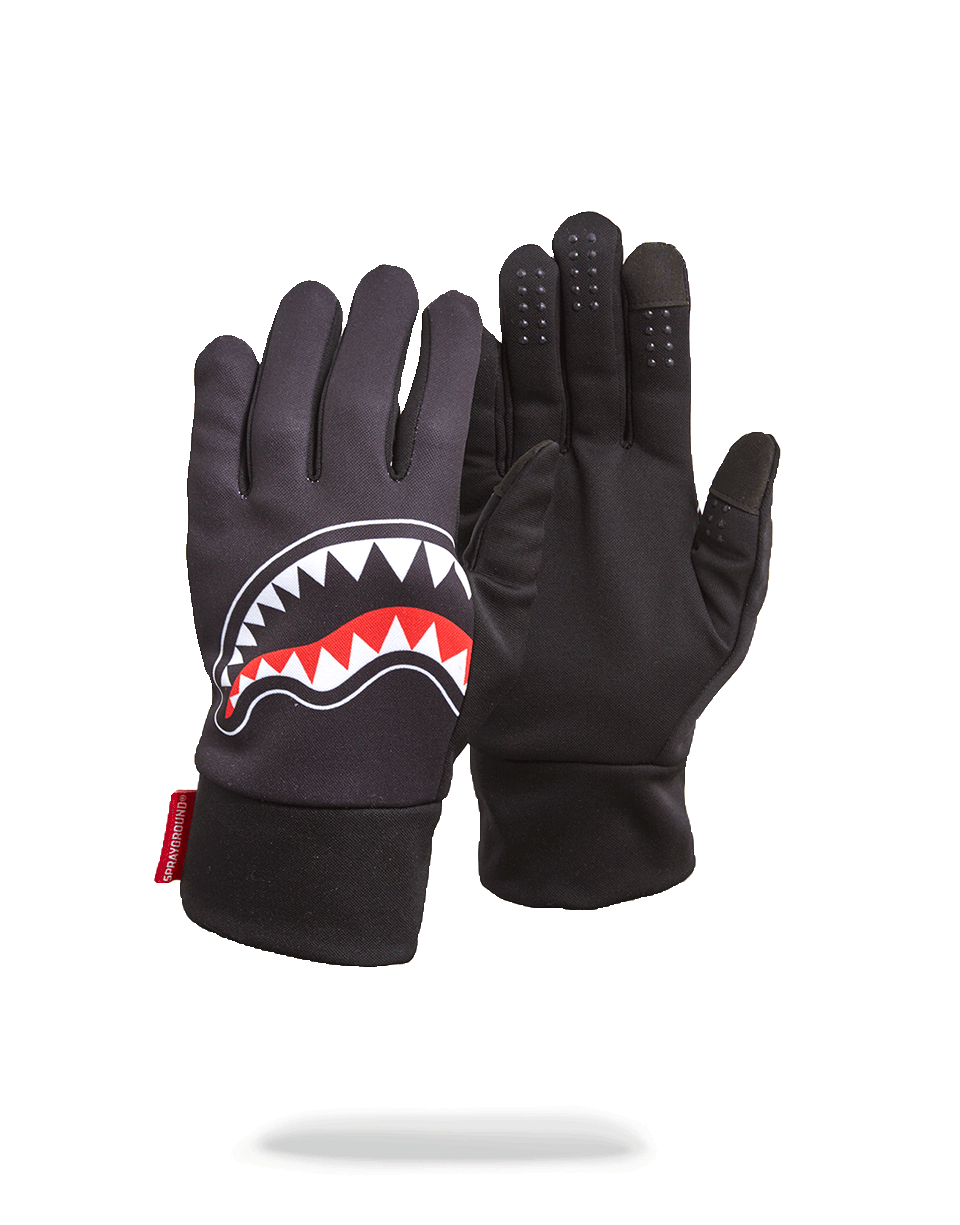 SPRAYGROUND Black Shark Mouth Gloves — product image 3
