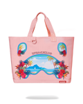 SPRAYGROUND Bora Bora Shark Island Villa Beach Tote — product image 1