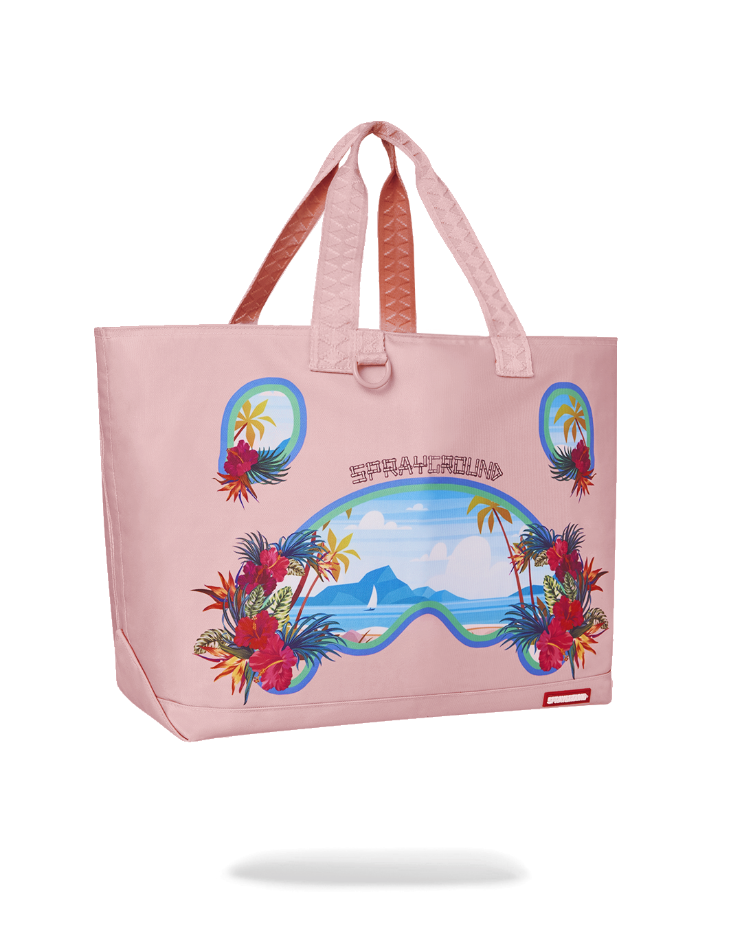 SPRAYGROUND Bora Bora Shark Island Villa Beach Tote — product image 3