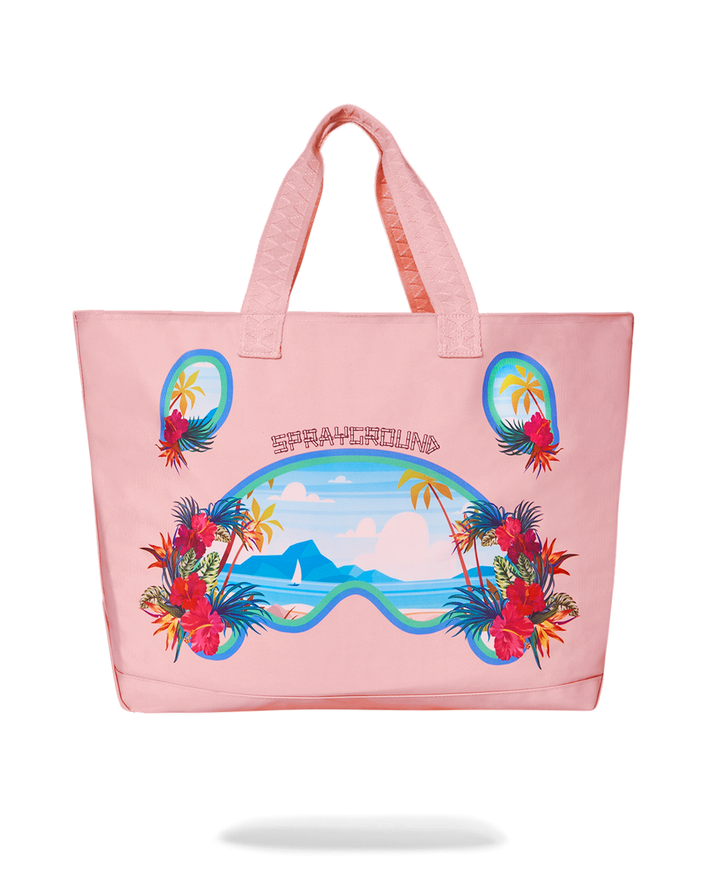 SPRAYGROUND Bora Bora Shark Island Villa Beach Tote — product image 5