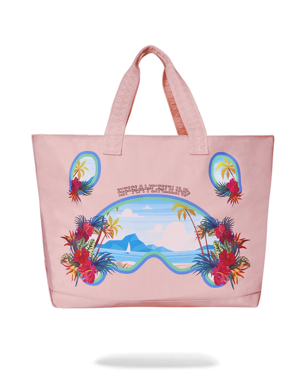 SPRAYGROUND Bora Bora Shark Island Villa Beach Tote — product image 5