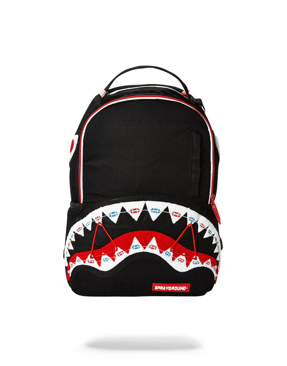 SPRAYGROUND Braces Shark (Black) — product image 1