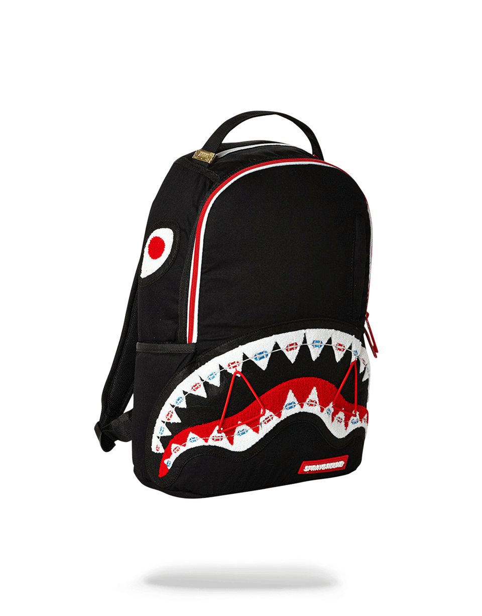 SPRAYGROUND Braces Shark (Black) — product image 2