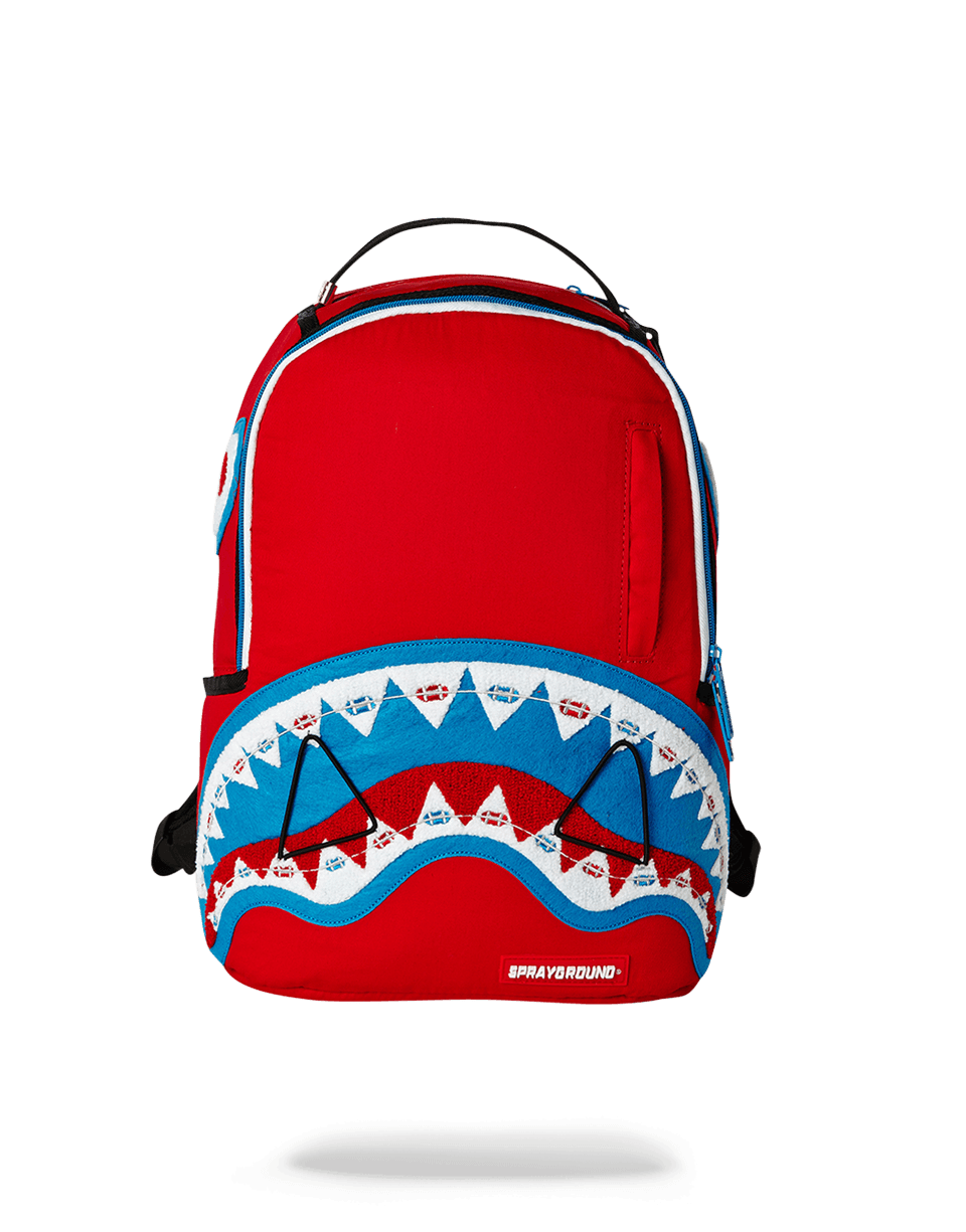 SPRAYGROUND Braces Shark (Red) — product image 1