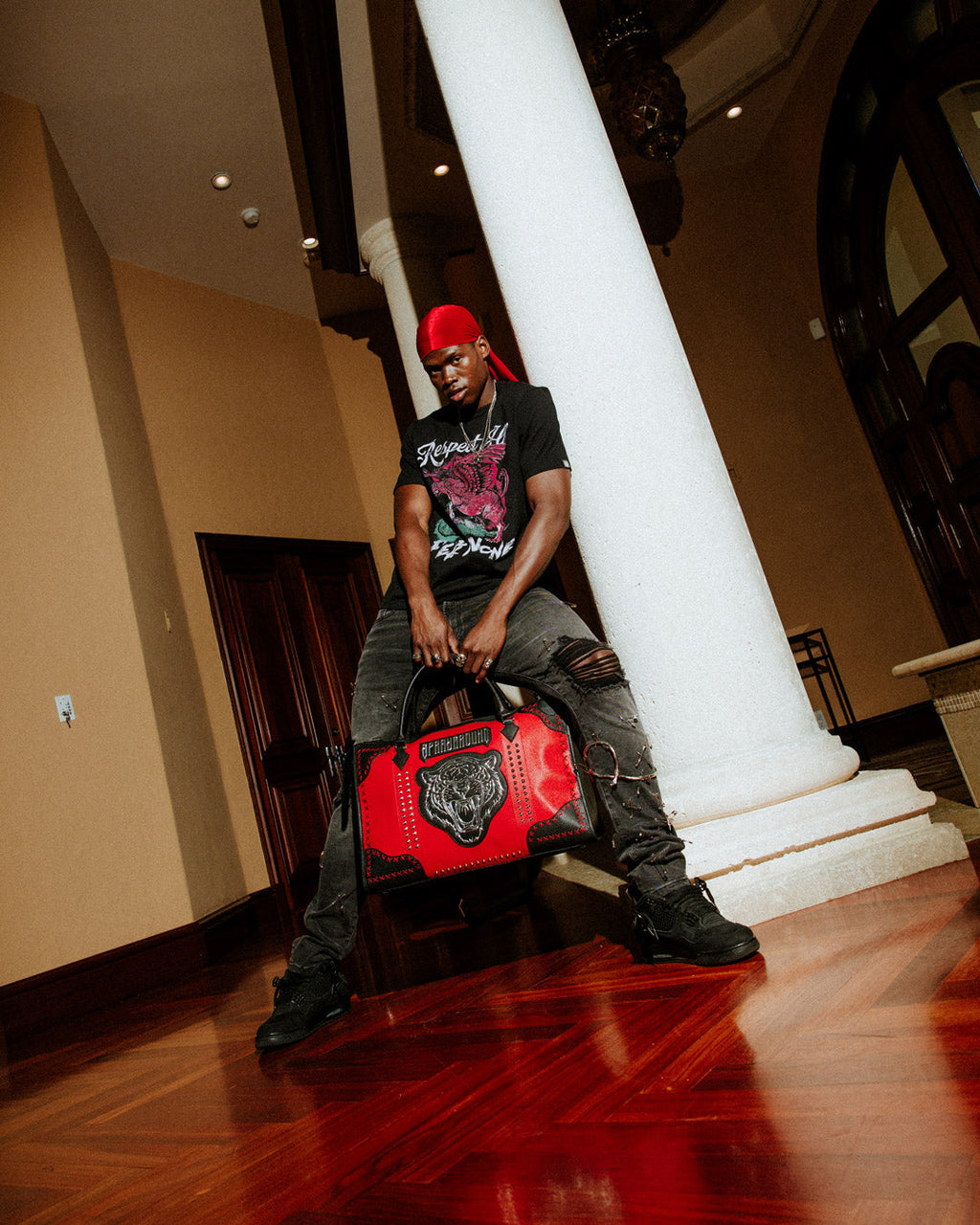 SPRAYGROUND Bronx Brawler Pyramid Duffle — product image 6