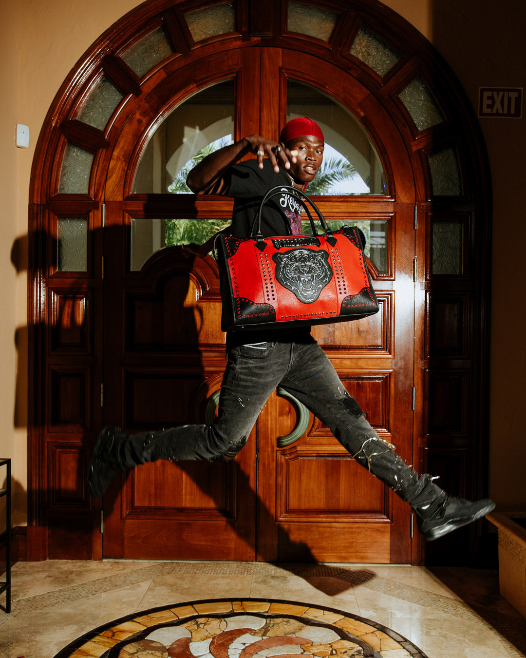 SPRAYGROUND Bronx Brawler Pyramid Duffle — product image 8