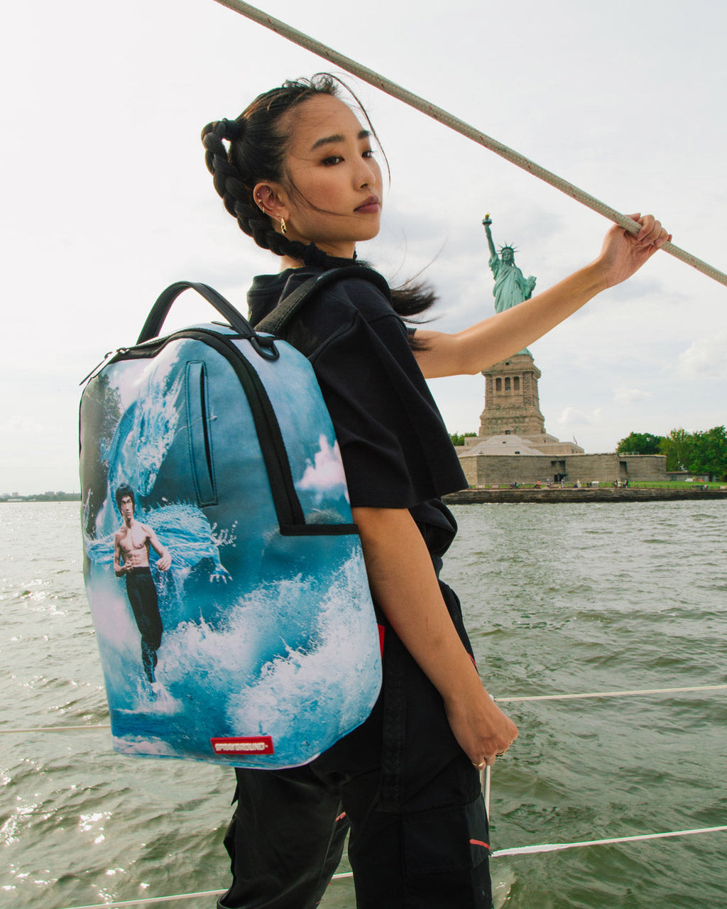 SPRAYGROUND Bruce Lee Water Dragon Backpack (DLXV) — product image 6